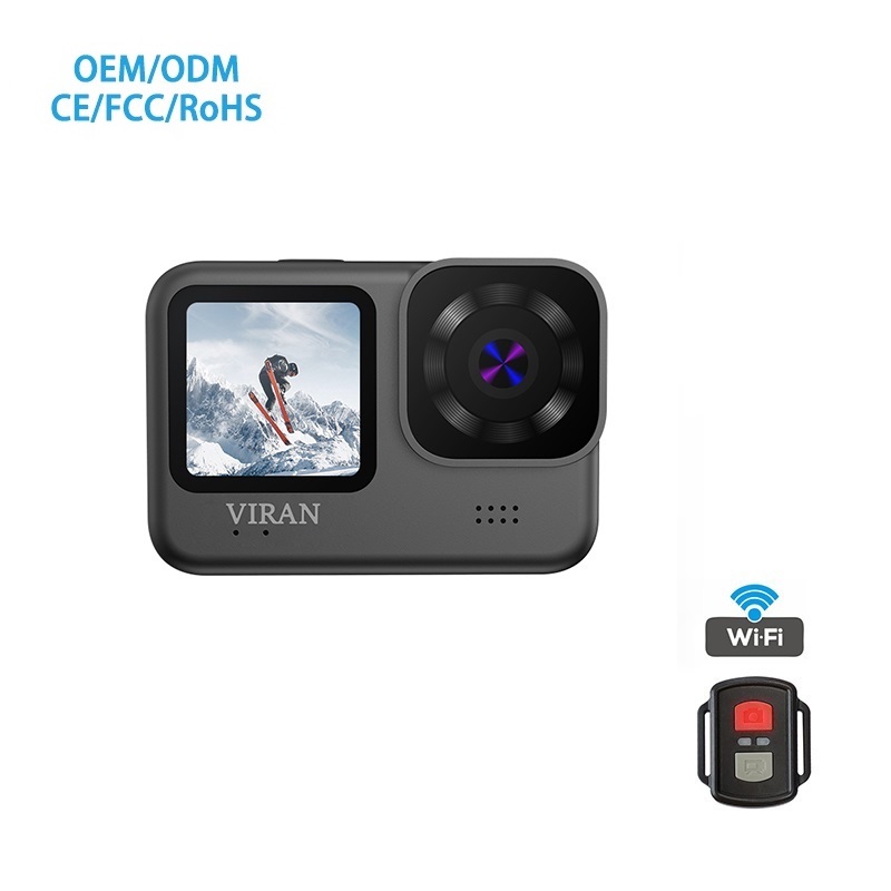 V9 Sports Cameras Factory Supplied 4K60 FPS Ultra High Definition Dual Color Waterproof Sports Camera
